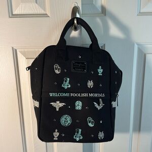 Haunted mansion disney parks loungefly backpack.